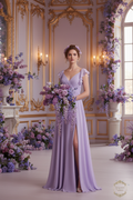 Vestido Hortensia Mauve
