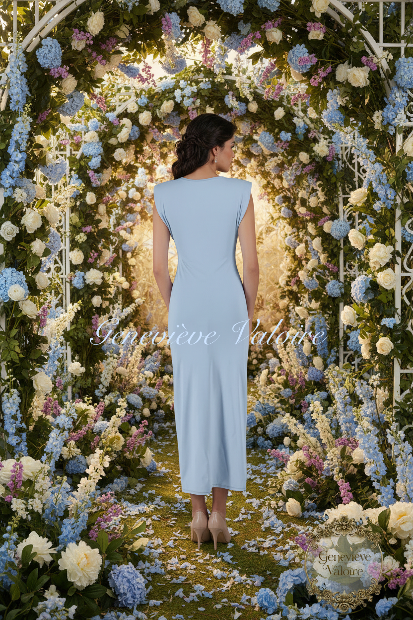 Vestido Celeste Matin