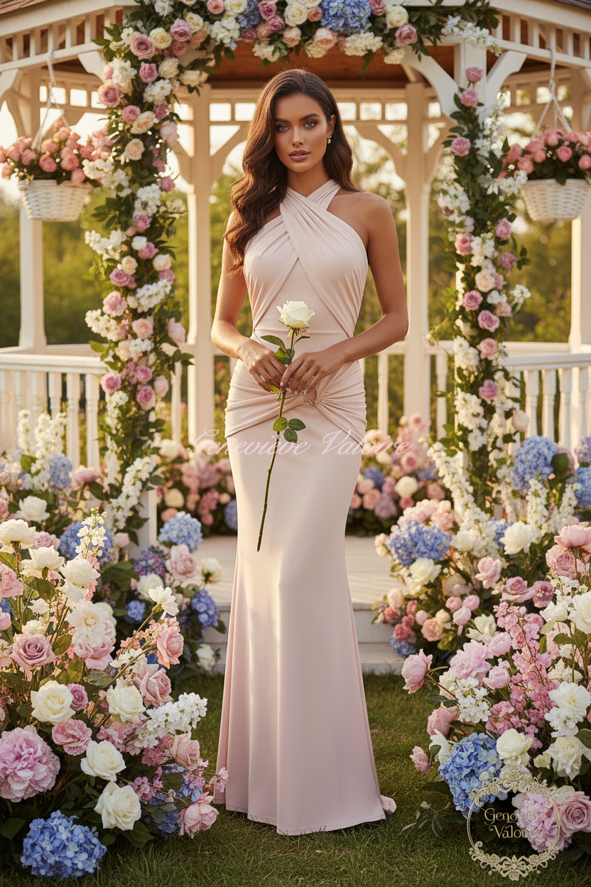 Vestido Daphne Blush