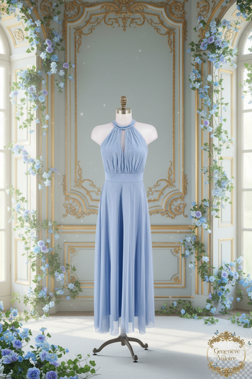 Vestido Hortensia Blue