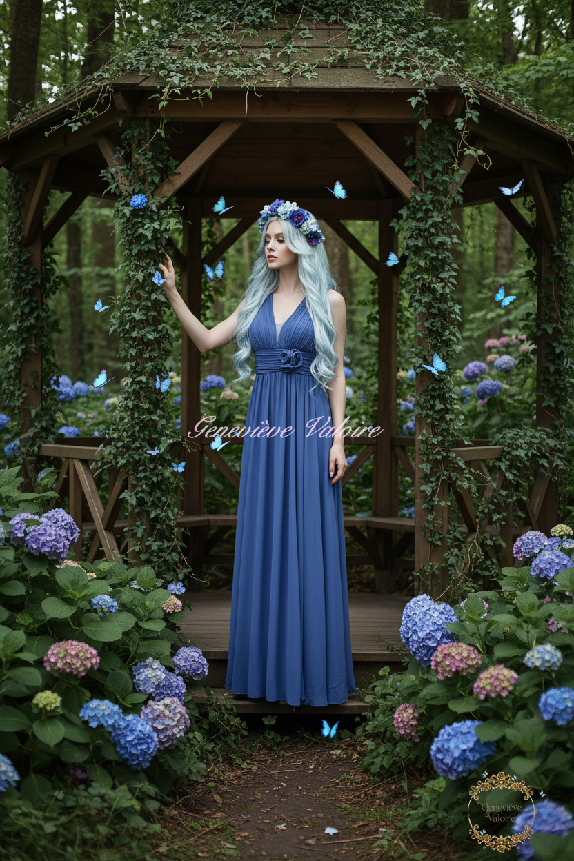 Vestido Forêt de Papillons